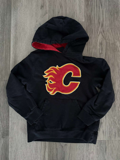 NHL Flames Size 6 Hoodie (112), Kids 6/6X