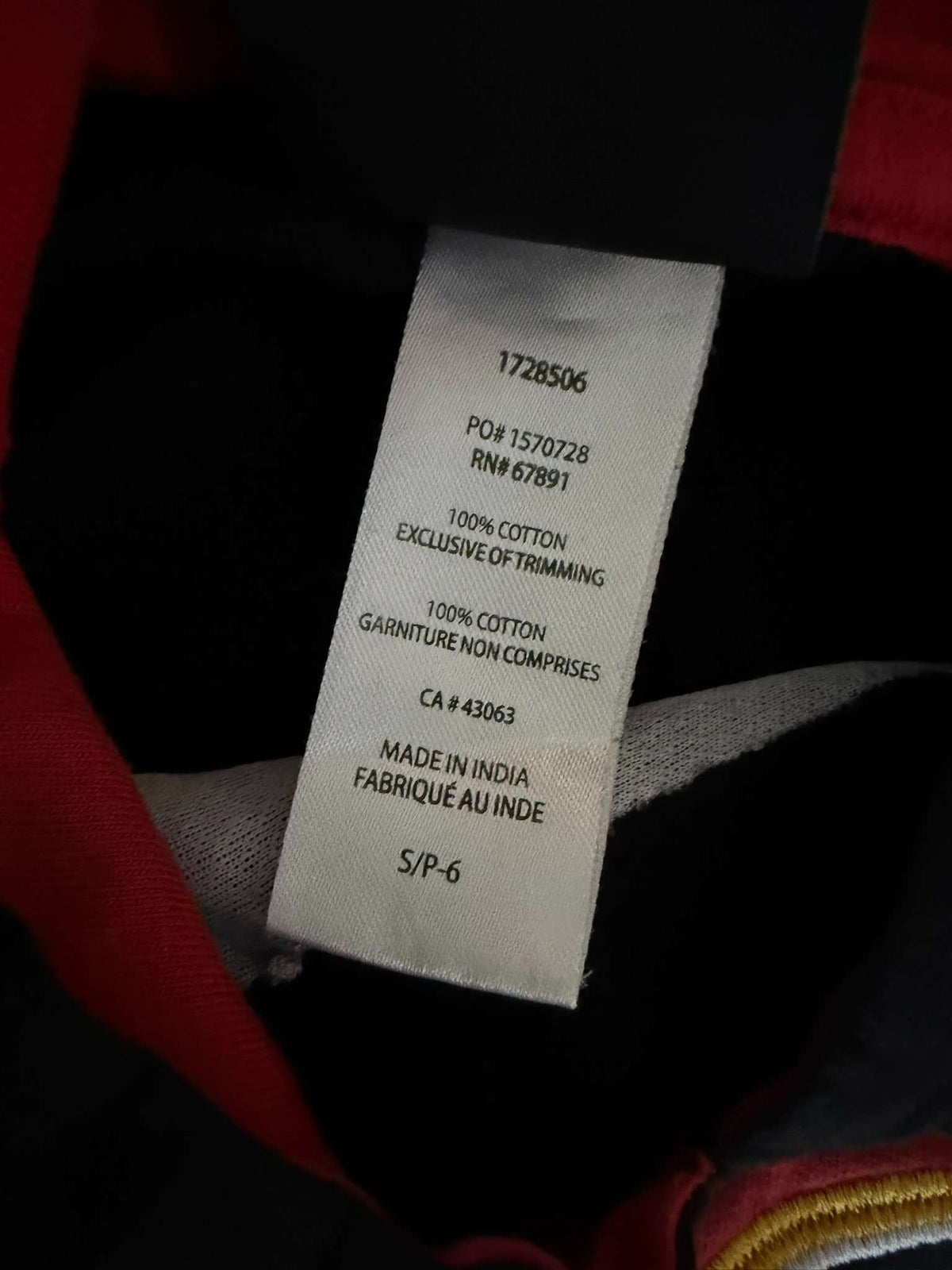 NHL Flames Size 6 Hoodie (112), Kids 6/6X