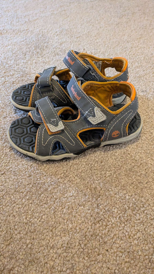 Timberland boys size 9 sandals , Shoes 9 (Toddler:2-4yr)
