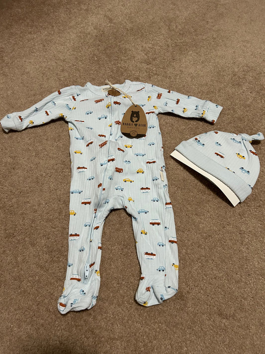 6-9month sleeper with hat - NEW, Kids 9 Month (6-9M)