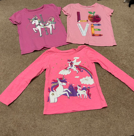 3 girl shirts 3T, Kids 3T