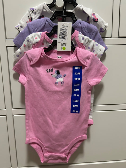 New 12 months onesies x4, Kids 12 Month (9-12M)