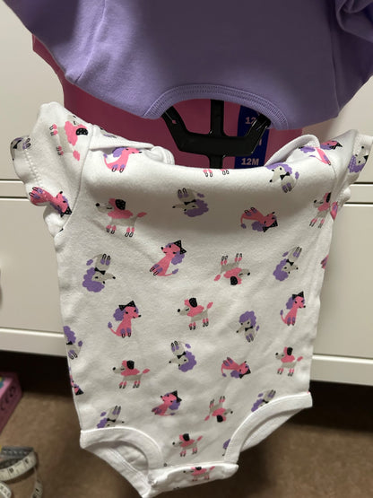 New 12 months onesies x4, Kids 12 Month (9-12M)