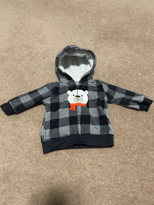 Zip up sweater size 6 months, Kids 6 Month (3-6M)
