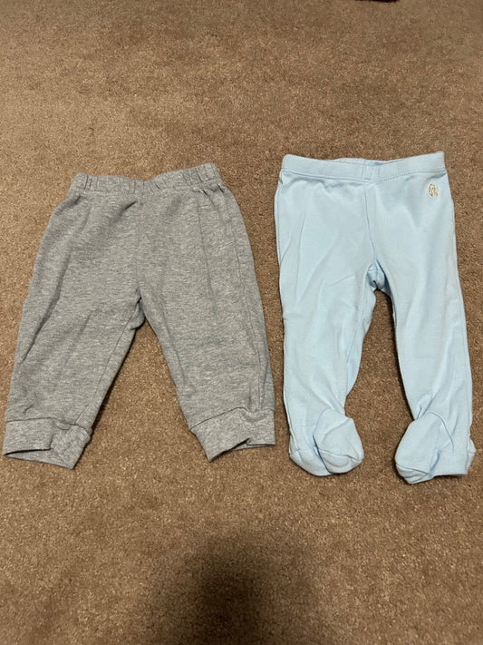 Pants x2.   3-6 months, Kids 6 Month (3-6M)