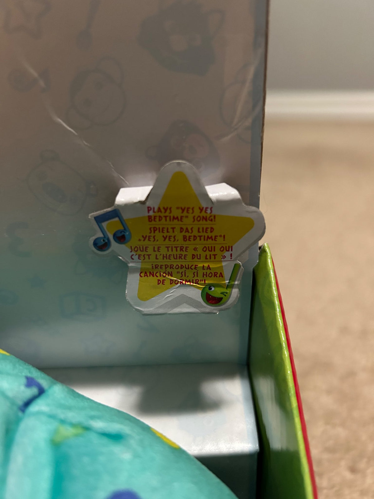 Cocomelon musical bedtime doll - NEW