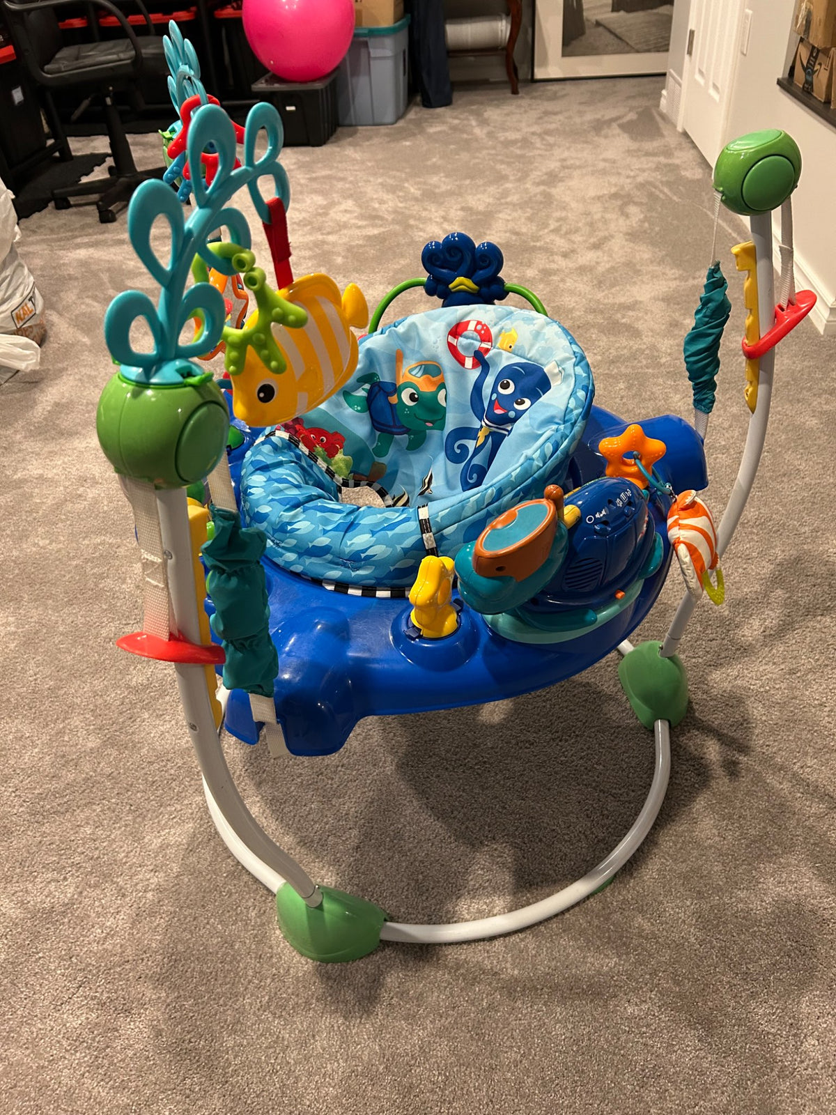 Baby Einstein Neptune's Ocean Discovery Activity Baby Jumper Activity Center
