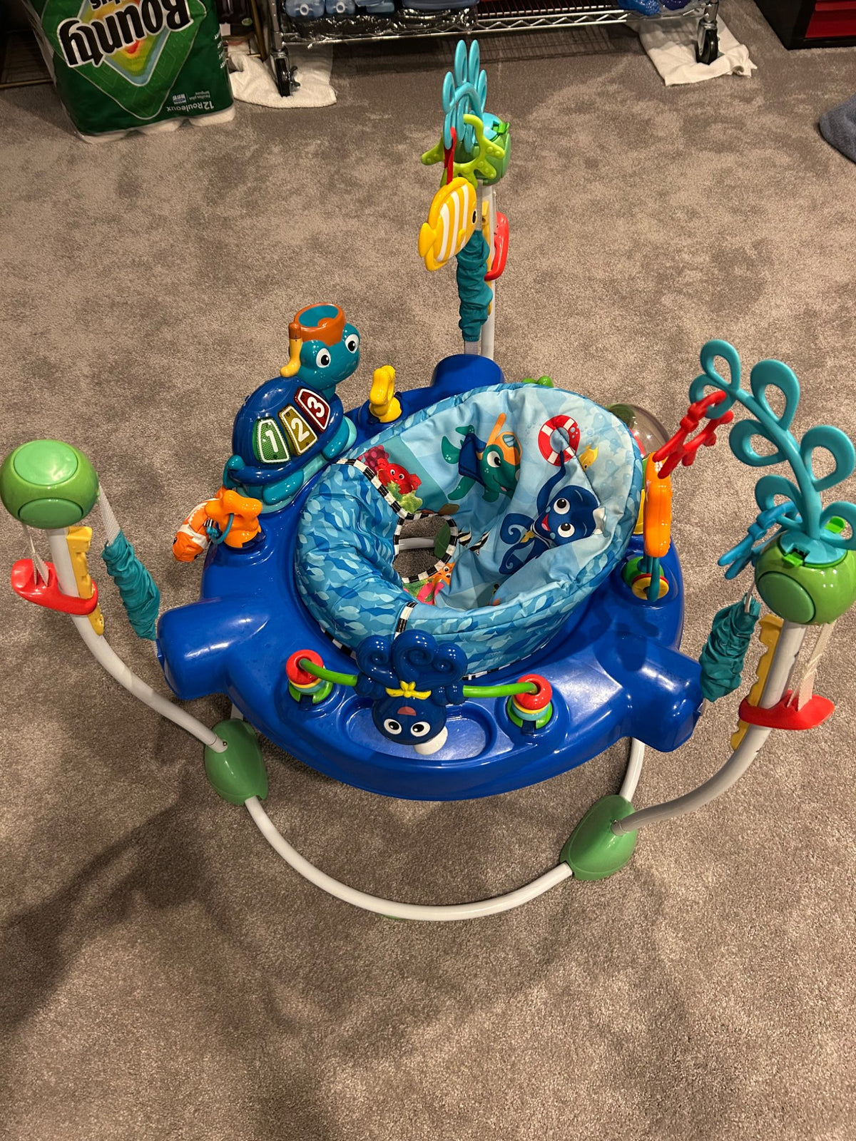 Baby Einstein Neptune's Ocean Discovery Activity Baby Jumper Activity Center