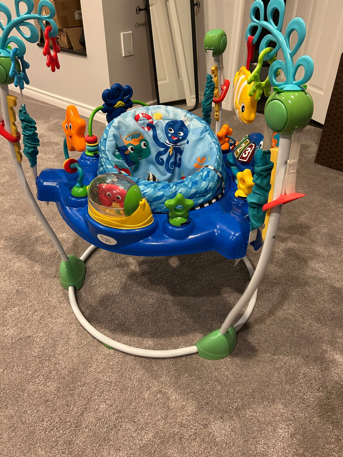 Baby Einstein Neptune's Ocean Discovery Activity Baby Jumper Activity Center