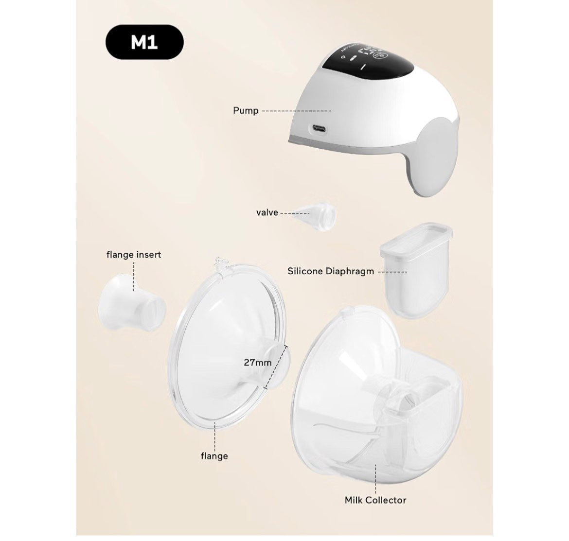 Momcozy Wearable Breast Pump -New in Box