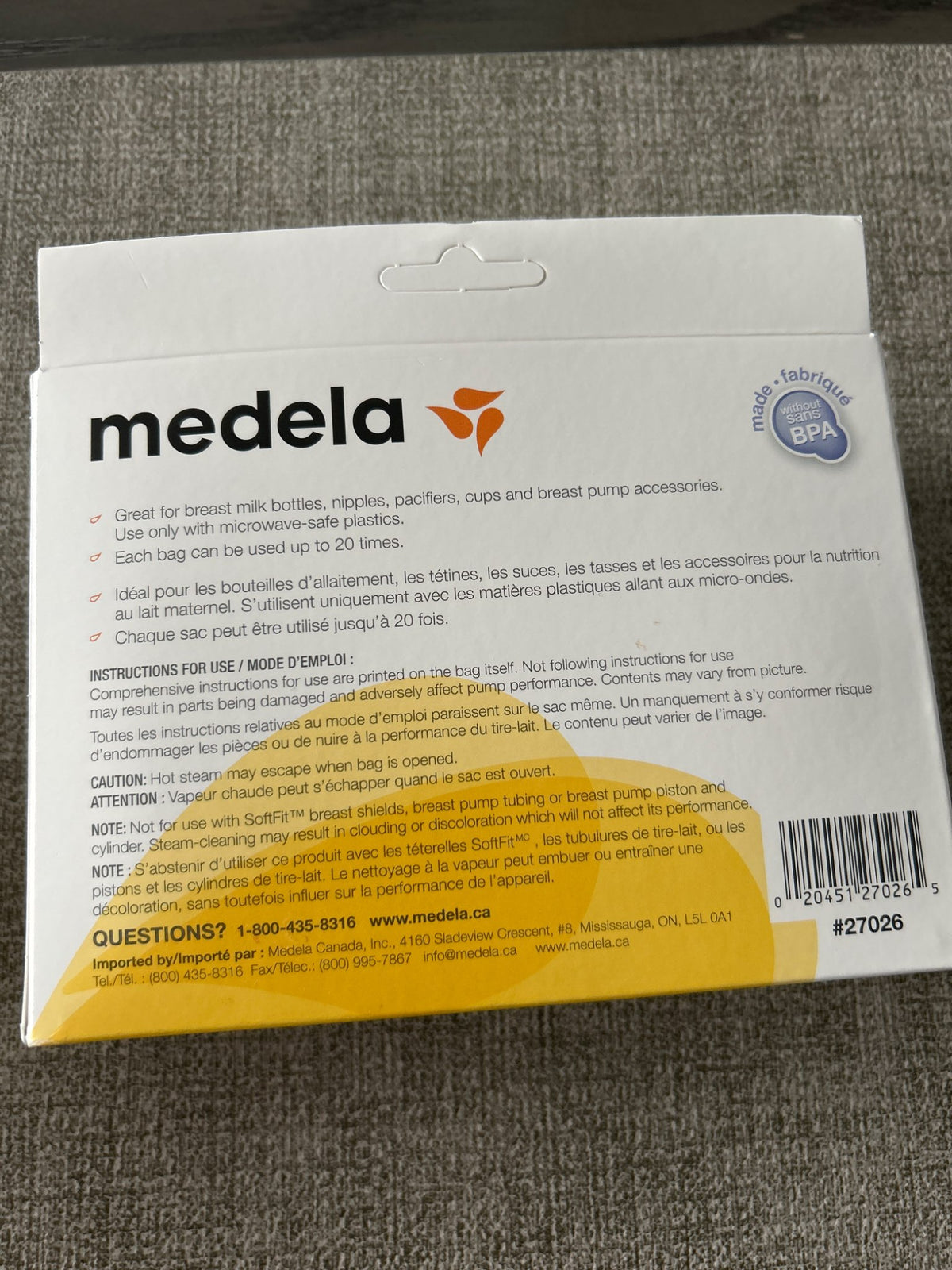 Enfamil nipples x12 & Medela quick clean steam bags x5 -New