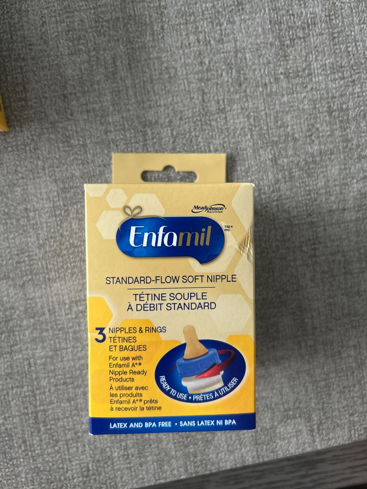 Enfamil nipples x12 & Medela quick clean steam bags x5 -New