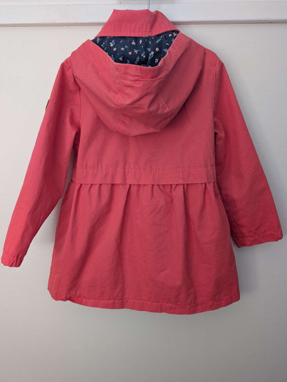 Girls Limited Edition Pink Flare Trench Coat, Size 110 / 4-5T bought in Germany, Kids 5/5T