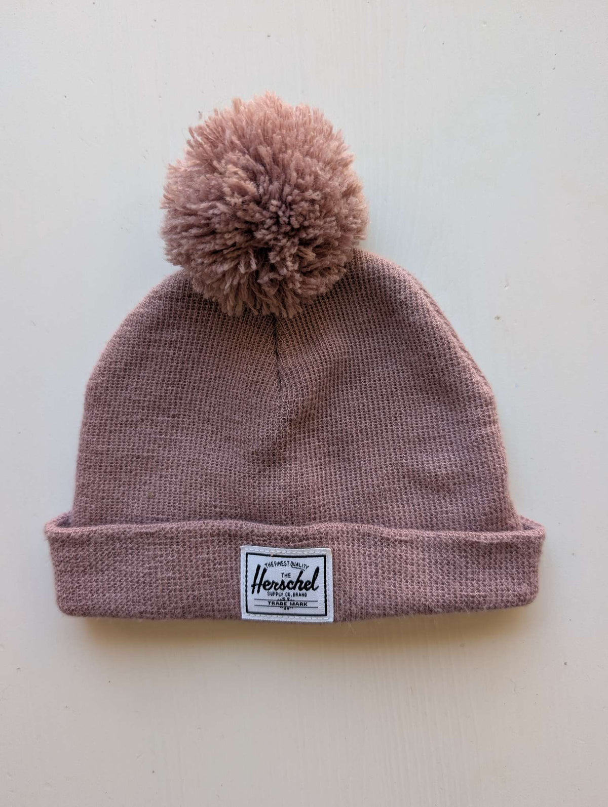 Herschel Supply Co. Baby Pom Beanie - Dusty Rose (0-6M)