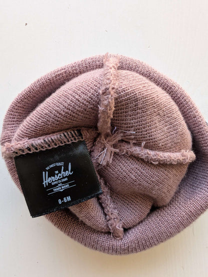 Herschel Supply Co. Baby Pom Beanie - Dusty Rose (0-6M)