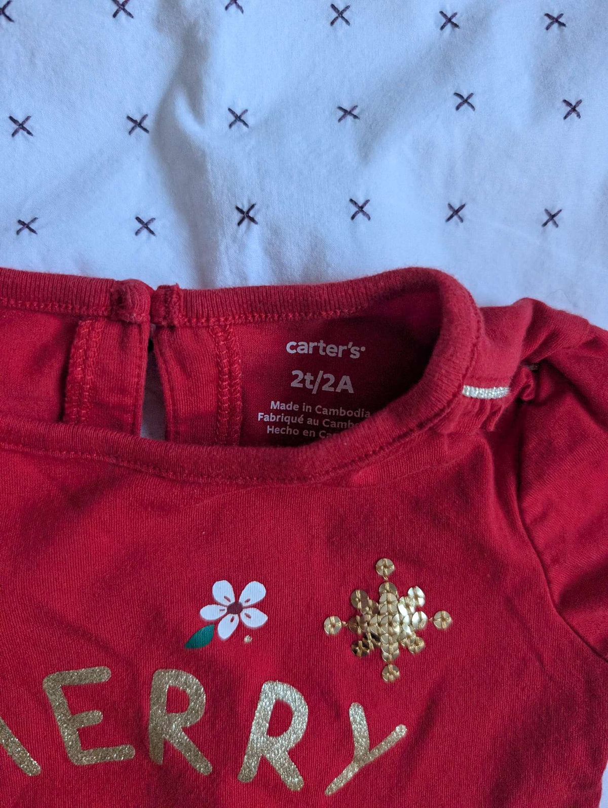 Toddler Girls Christmas Winter Bundle Knit Dress, Red Christmas, Size 2T, Kids 2T