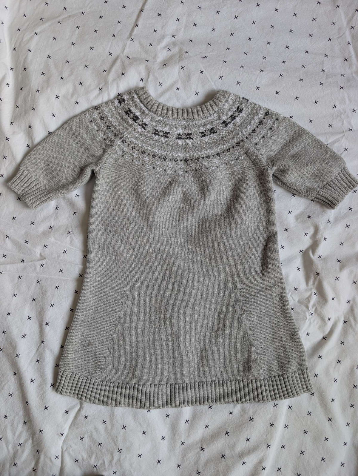 Toddler Girls Christmas Winter Bundle Knit Dress, Red Christmas, Size 2T, Kids 2T