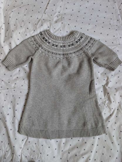 Toddler Girls Christmas Winter Bundle Knit Dress, Red Christmas, Size 2T, Kids 2T