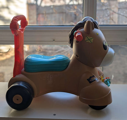 Fisher-Price Spirit Horse Ride-On Walker Toddler Toy