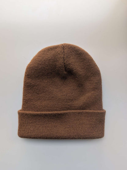 Carhartt Brown Beanie Touque Youth One Size