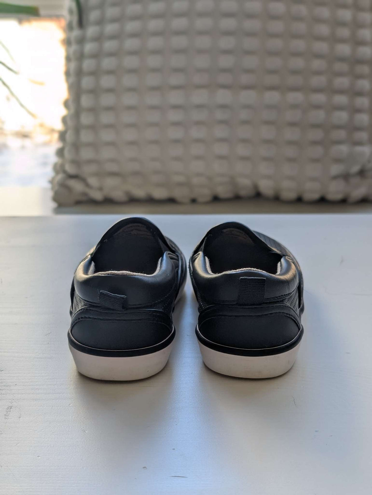 Black Gap Toddler Baby Boys Shoes Loafers Sneakers, Size 7, Shoes 7 (Walkers:12-24 mth)