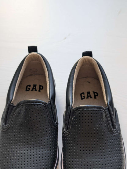 Black Gap Toddler Baby Boys Shoes Loafers Sneakers, Size 7, Shoes 7 (Walkers:12-24 mth)