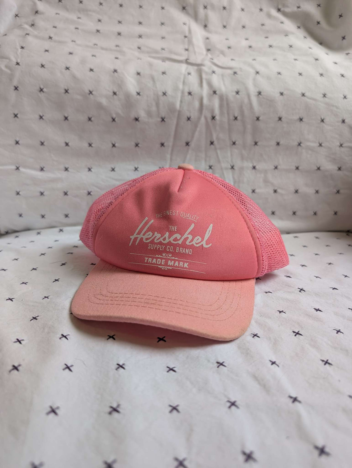 Herschel Supply Co. Pink Toddler Trucker Sun Hat