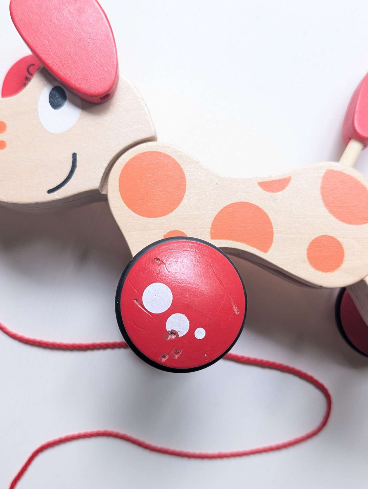 Hape Pepe the Puppy Wooden Pull Toy for Toddlers