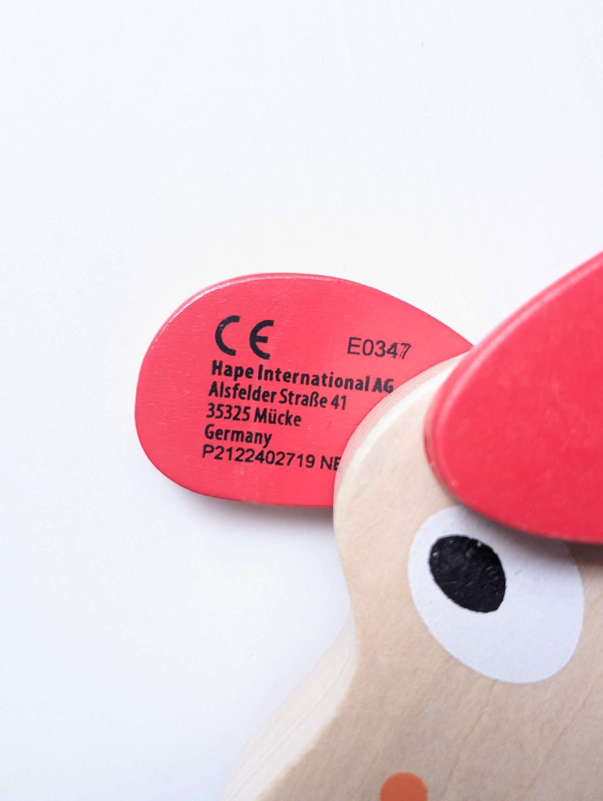 Hape Pepe the Puppy Wooden Pull Toy for Toddlers