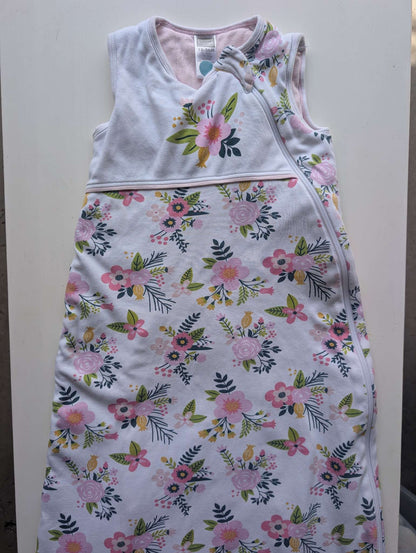 Kushies Organic Cotton Sleep Sack - Floral (Size 18-36M), 18-24 Months (Extra Large)