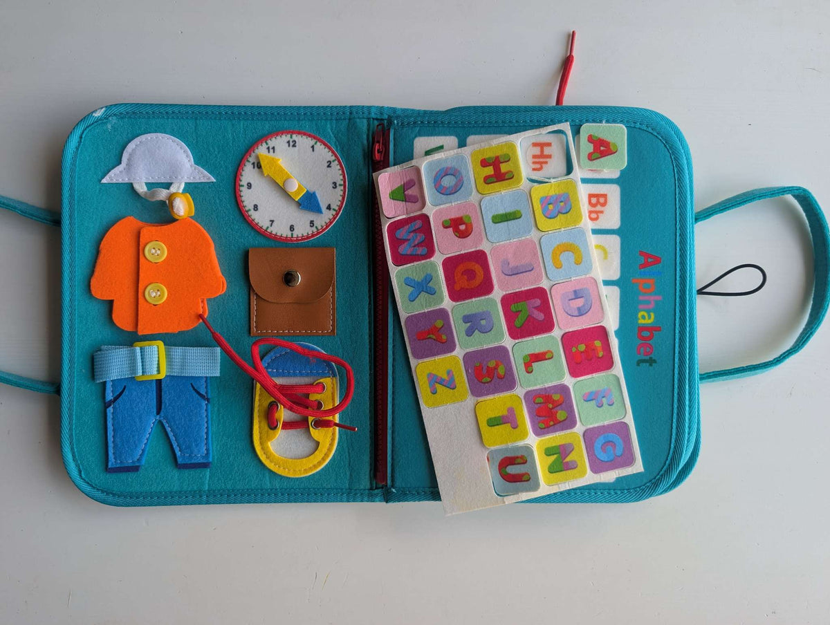 Outer Space Felt Quiet Book / Busy Bag