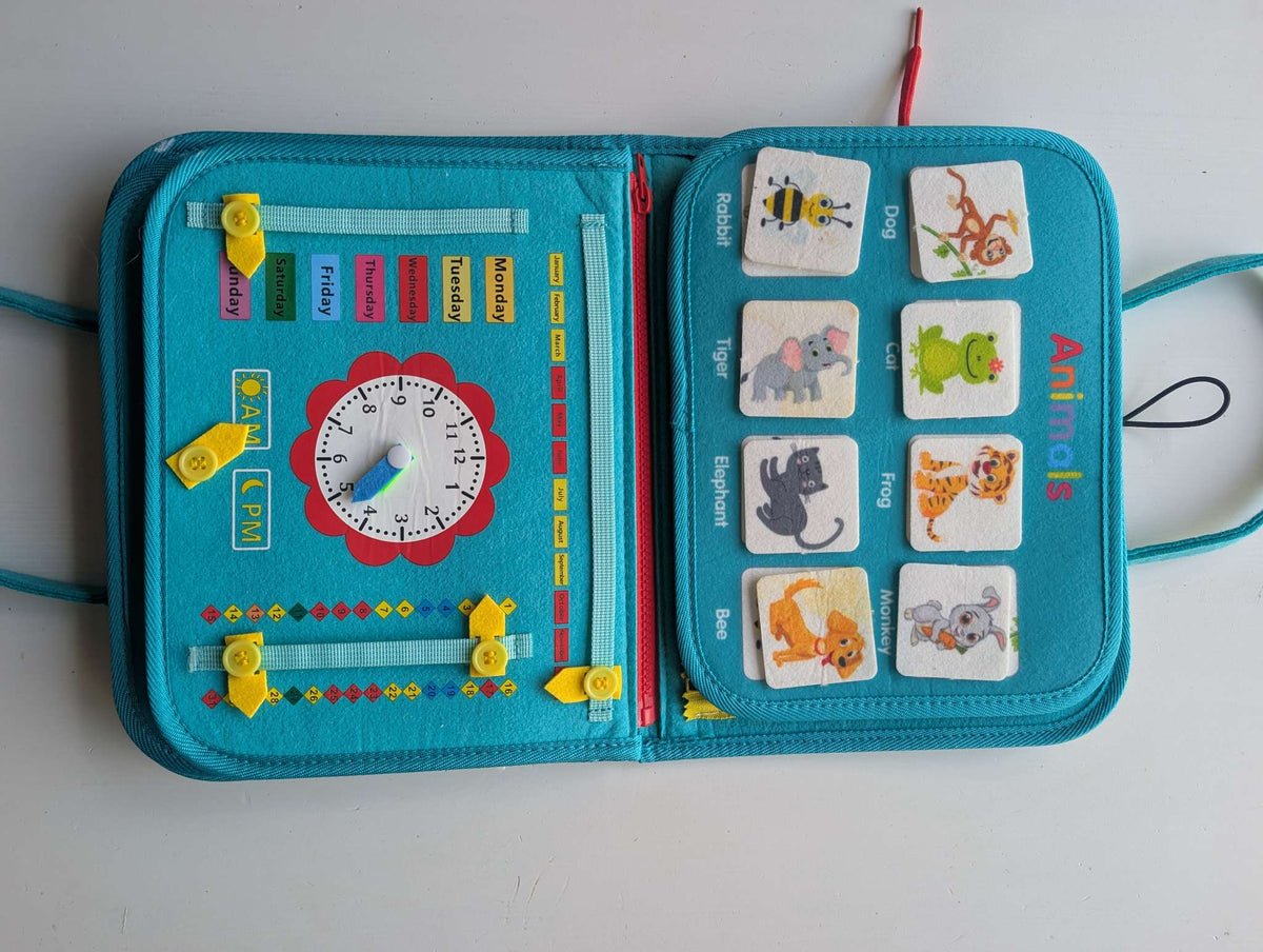 Outer Space Felt Quiet Book / Busy Bag