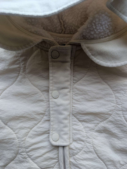 Cuby Cream Quilted Baby Snowsuit / Bunting - Size 80 (12-18M), Kids 18 Month (12-18M)