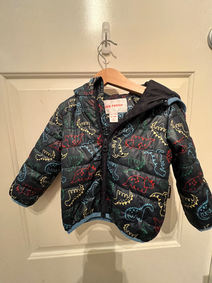 Dino puff jacket, Kids 18 Month (12-18M)