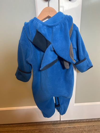 Blue Columbia Bunting Suite- Fleece, Kids 12 Month (9-12M)
