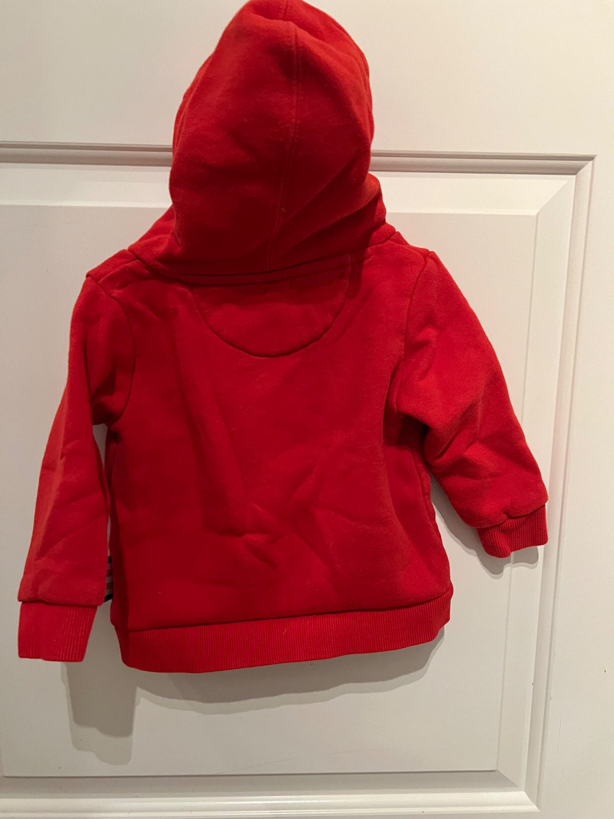 STRIPES HBC - Red Hoodie with LOVE  18-24m , Kids 24 Month (18-24M)