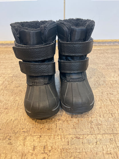 Black winter boots, Shoes 9 (Toddler:2-4yr)