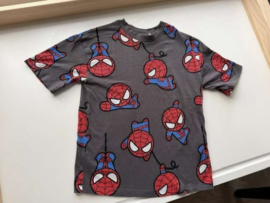 H&M Marvel Spidey Short Sleeve Shirt, Kids 5/5T