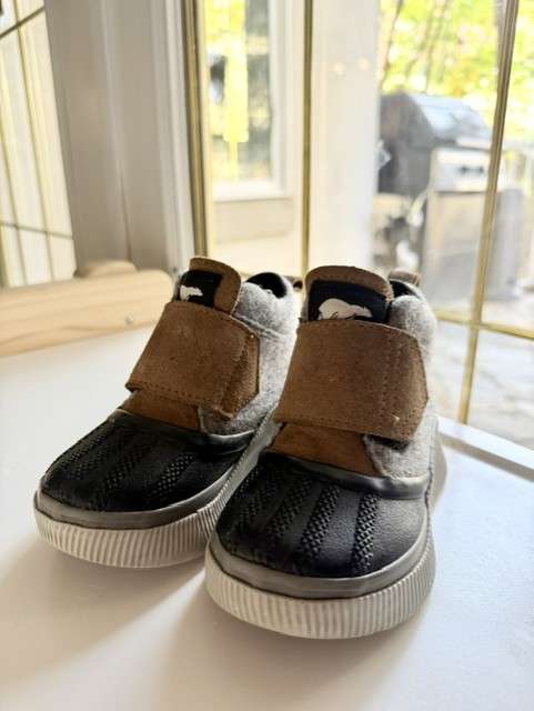 Sorel unisex-child Out N About Strap Waterproof Boot, Shoes 9 (Toddler:2-4yr)