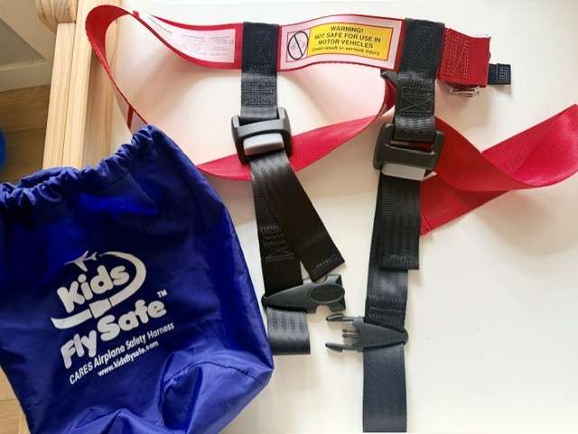 Kids FlySafe CARES Airplane Safety Harness (like new)