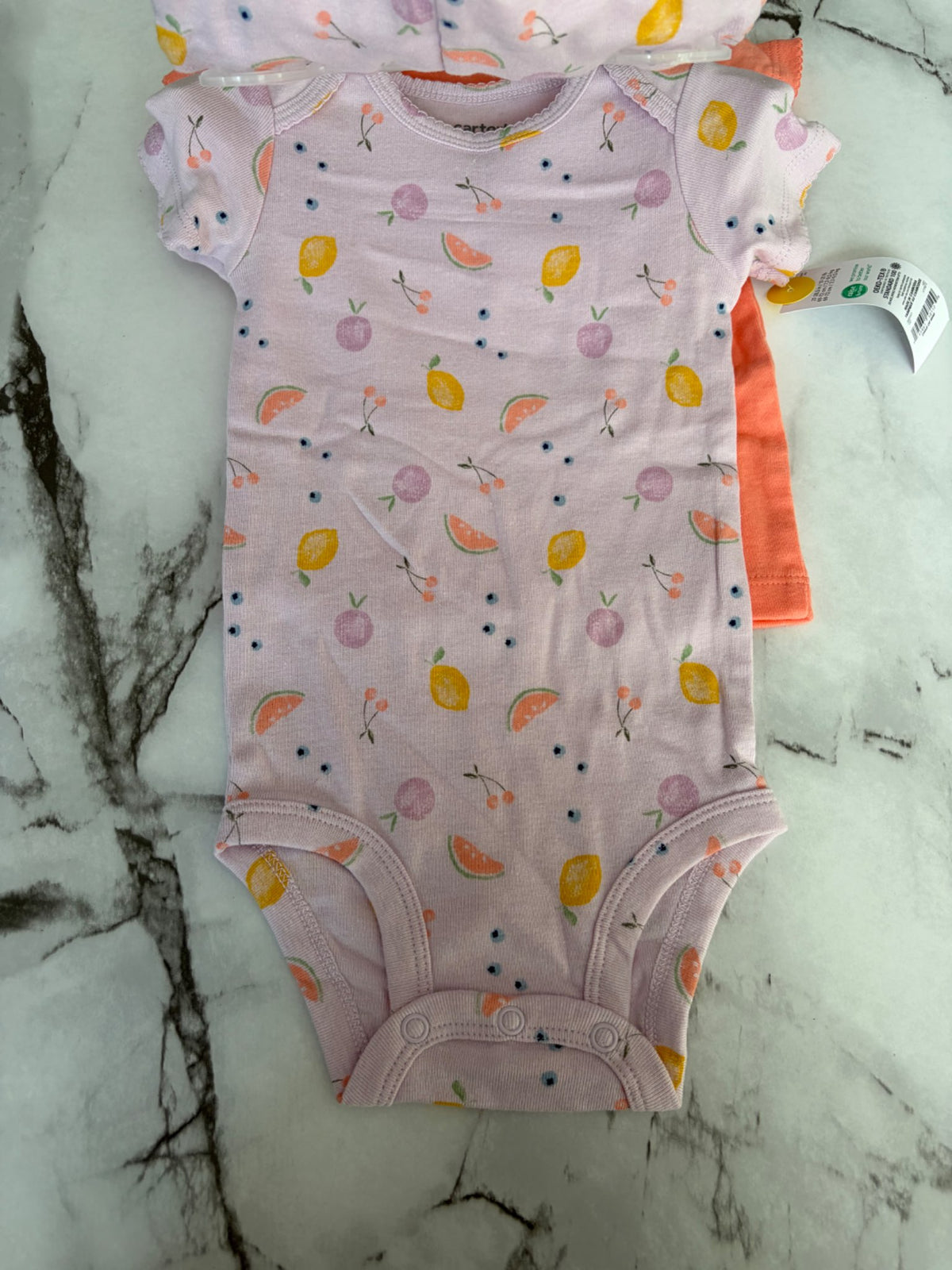 Girls Citrus Matching Set- 6-9M NWT, Kids 9 Month (6-9M)