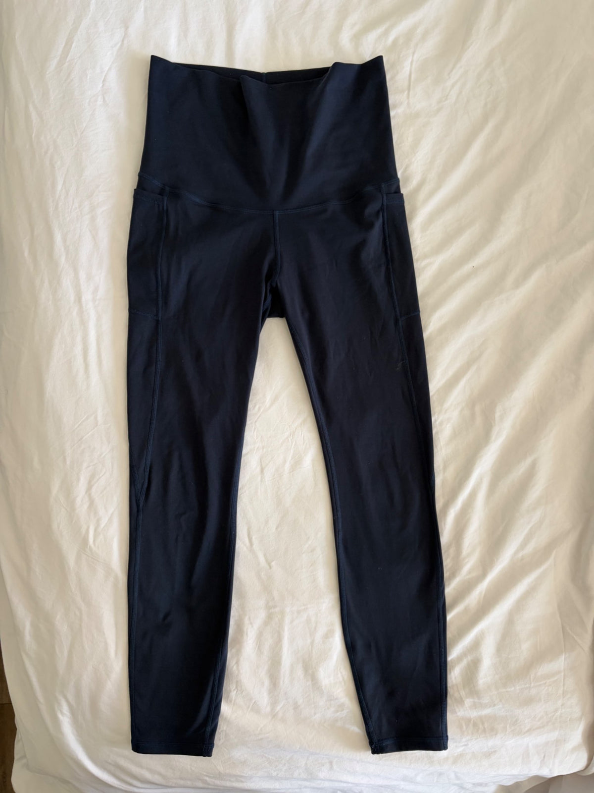 Bae- Dark Blue Maternity Leggings-Small - EUC, Maternity S (4-6)