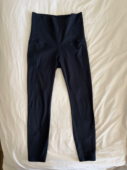 Bae- Dark Blue Maternity Leggings-Small - EUC, Maternity S (4-6)
