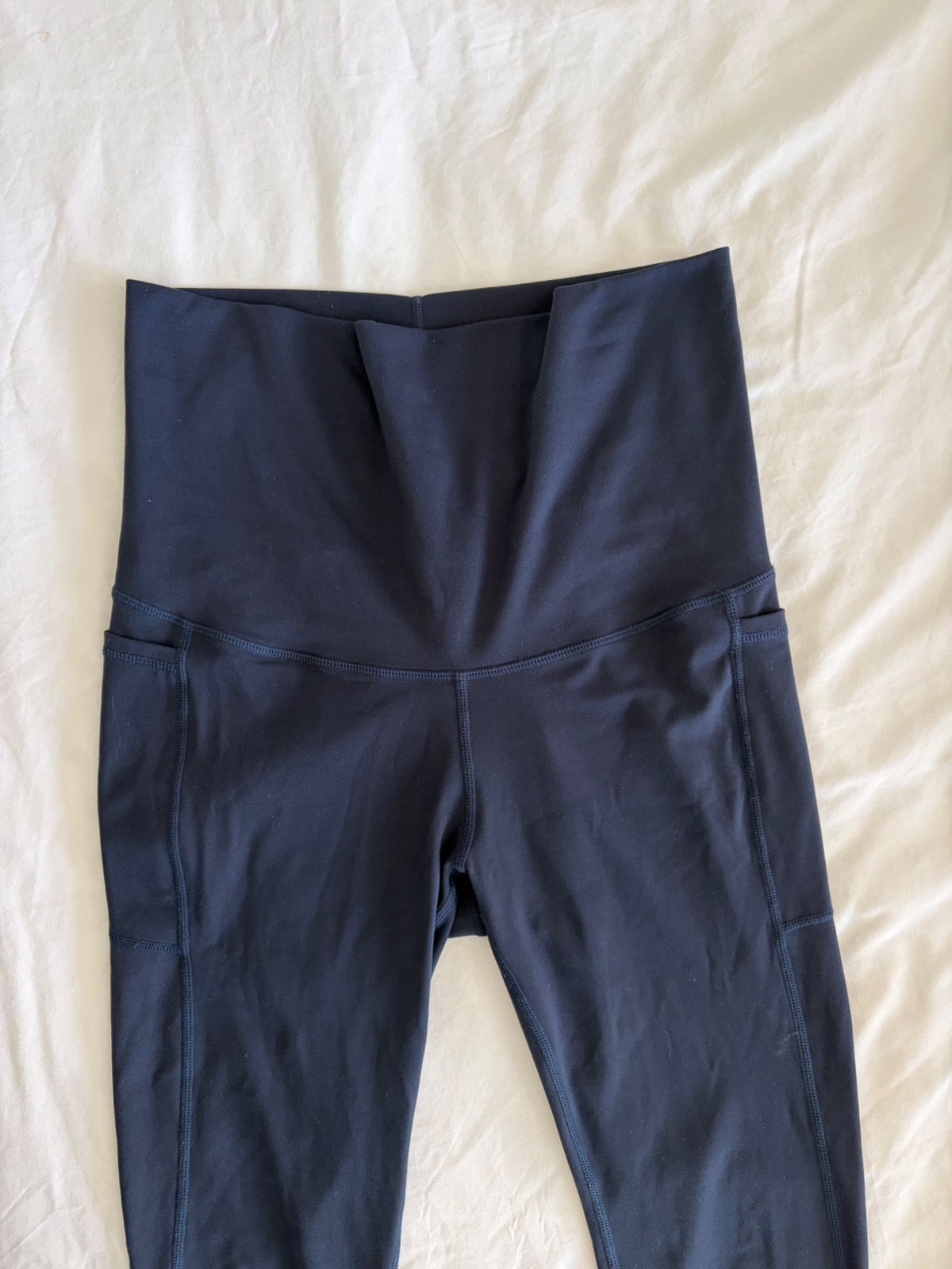 Bae- Dark Blue Maternity Leggings-Small - EUC, Maternity S (4-6)