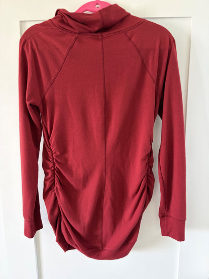 Isabel- Rusty Orange Long Sleeve Maternity- Small- VGUC, Maternity S (4-6)