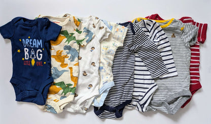 0-3 Month Boy Onesies Bundle, Kids 3 Month (0-3M)