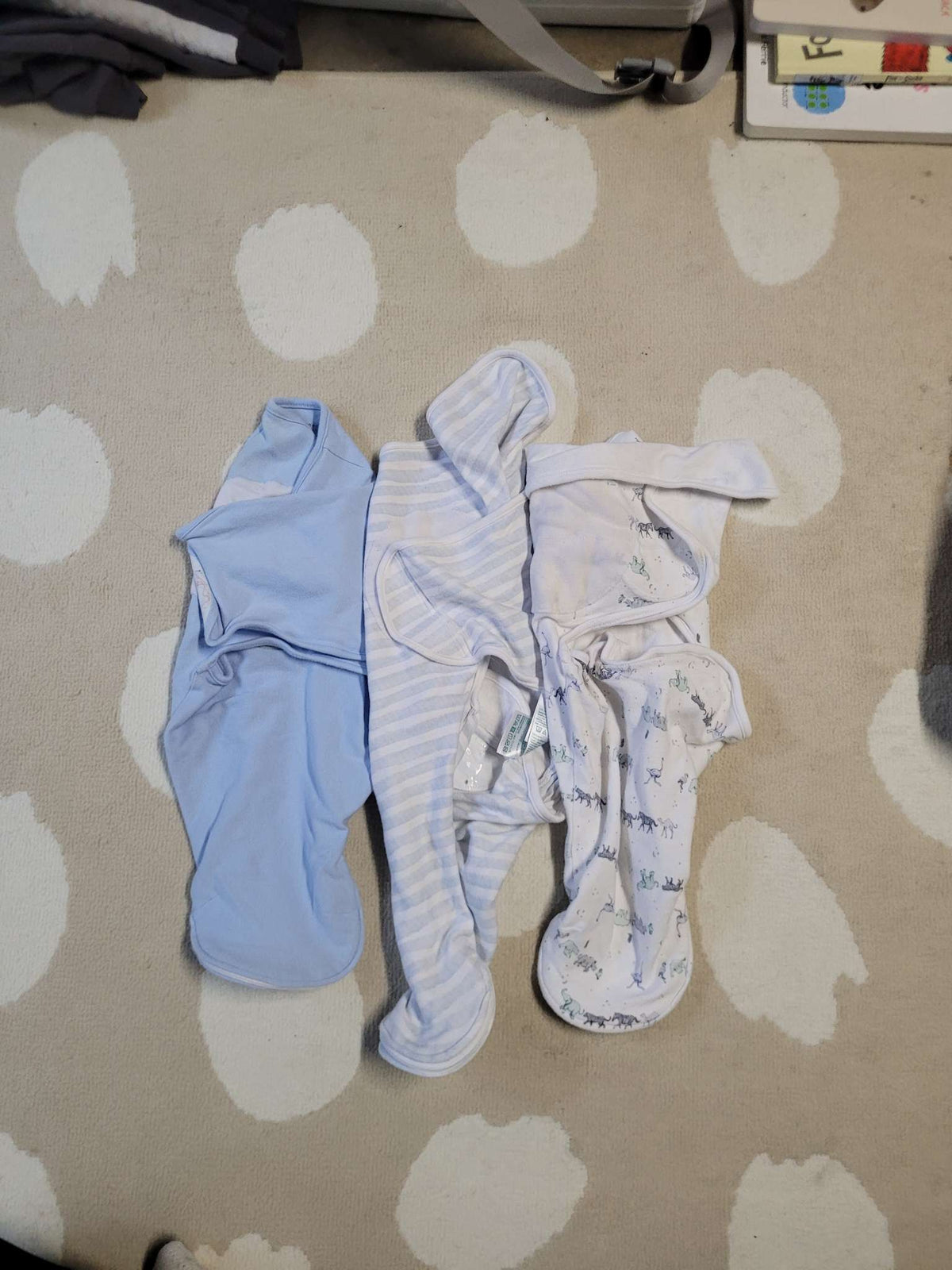 Aden + Anais Velcro Swaddles, 0-3 Months (Newborn)