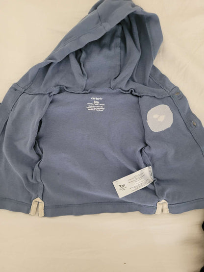 Carter's Blue Matching Set, Kids 3 Month (0-3M)