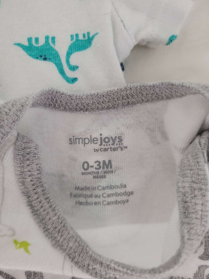 Set of 3 Carter's Bodysuits , Kids 3 Month (0-3M)