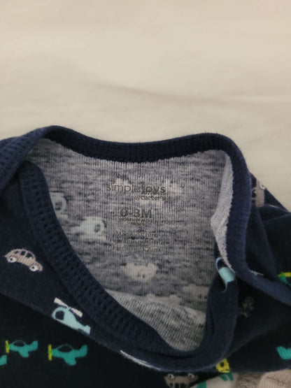 Set of 3 Carter's Bodysuits , Kids 3 Month (0-3M)